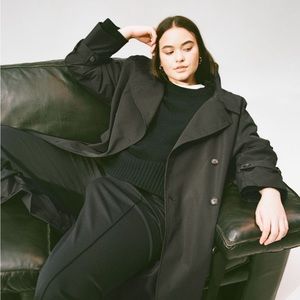 H&M DOUBLE-BREASTED TRENCH COAT